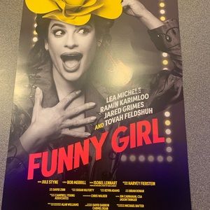 Signed Lea Michelle Funny Girl Posted